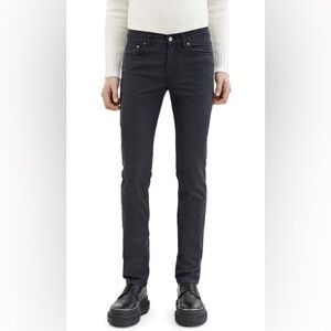 Acne Studios Men’s Slim Jeans in Charcoal Black